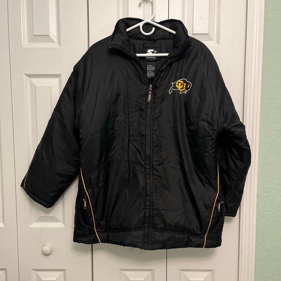 Team starter Colorado Black Jacket with Logo - Picture 1 of 8